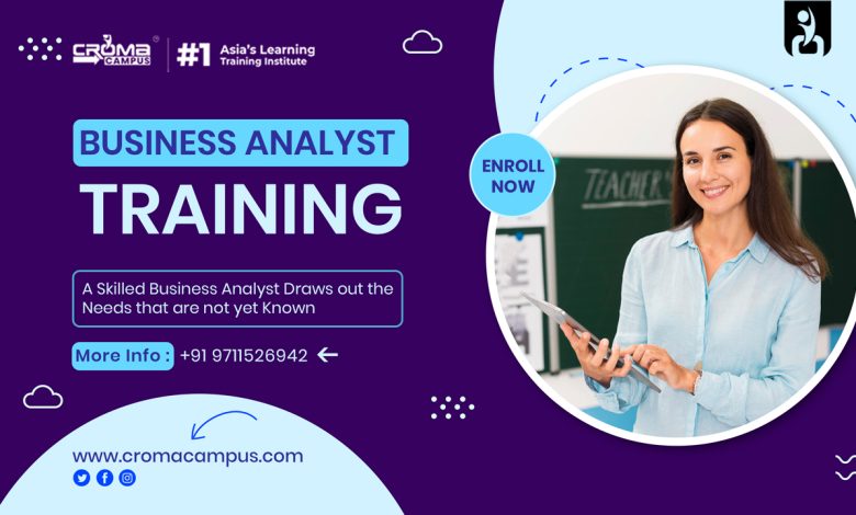 Business Analyst - Croma Campus