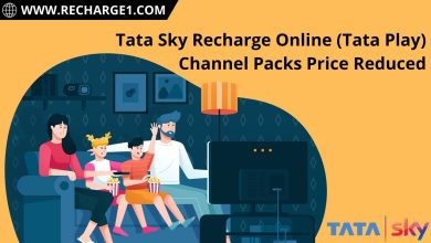 Tata Sky Recharge Online (Tata Play) channel packs price reduced