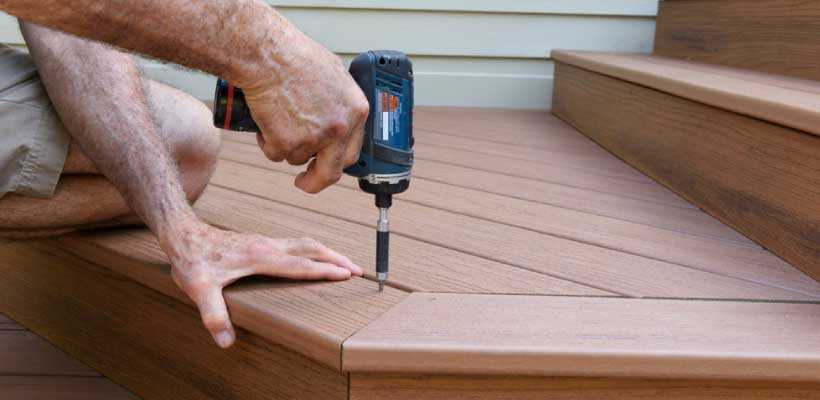 Wooden decks should be repaired.