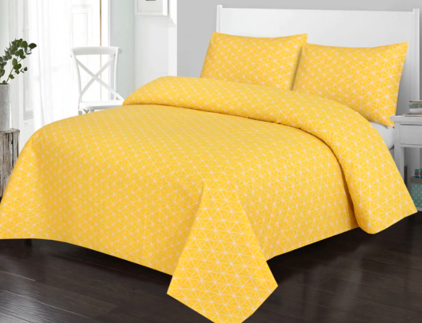 cotton bed sheet design