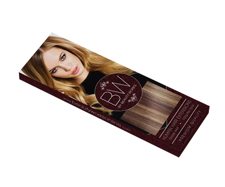 Custom Hair Extension Packaging Box