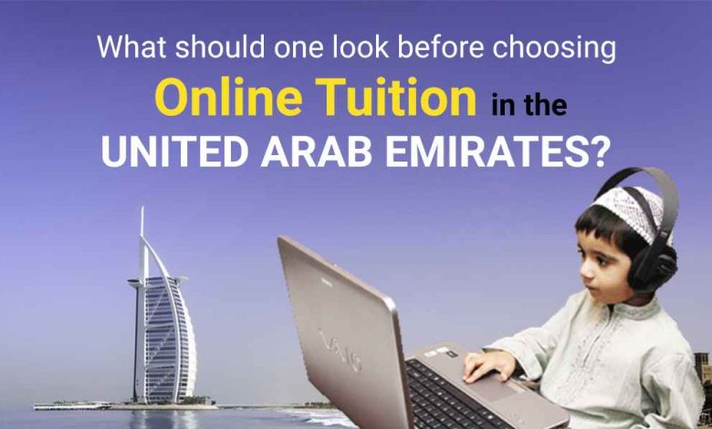online tuition in United Arab Emirates