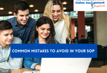 Common Mistakes to Avoid in your SOP