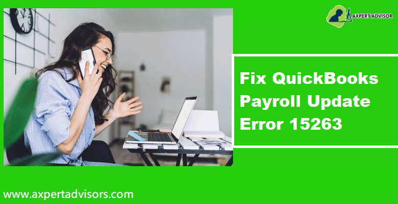 Fix the QuickBooks Error Code 15263