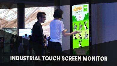 Monitor industrial touch screen