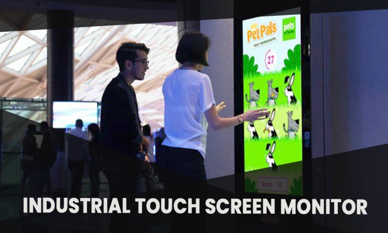 Monitor industrial touch screen