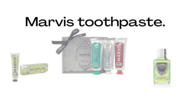 Marvis toothpaste.