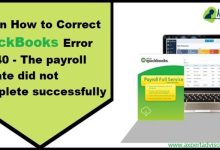 Fix QuickBooks Error 15240 The payroll update did not complete successfully